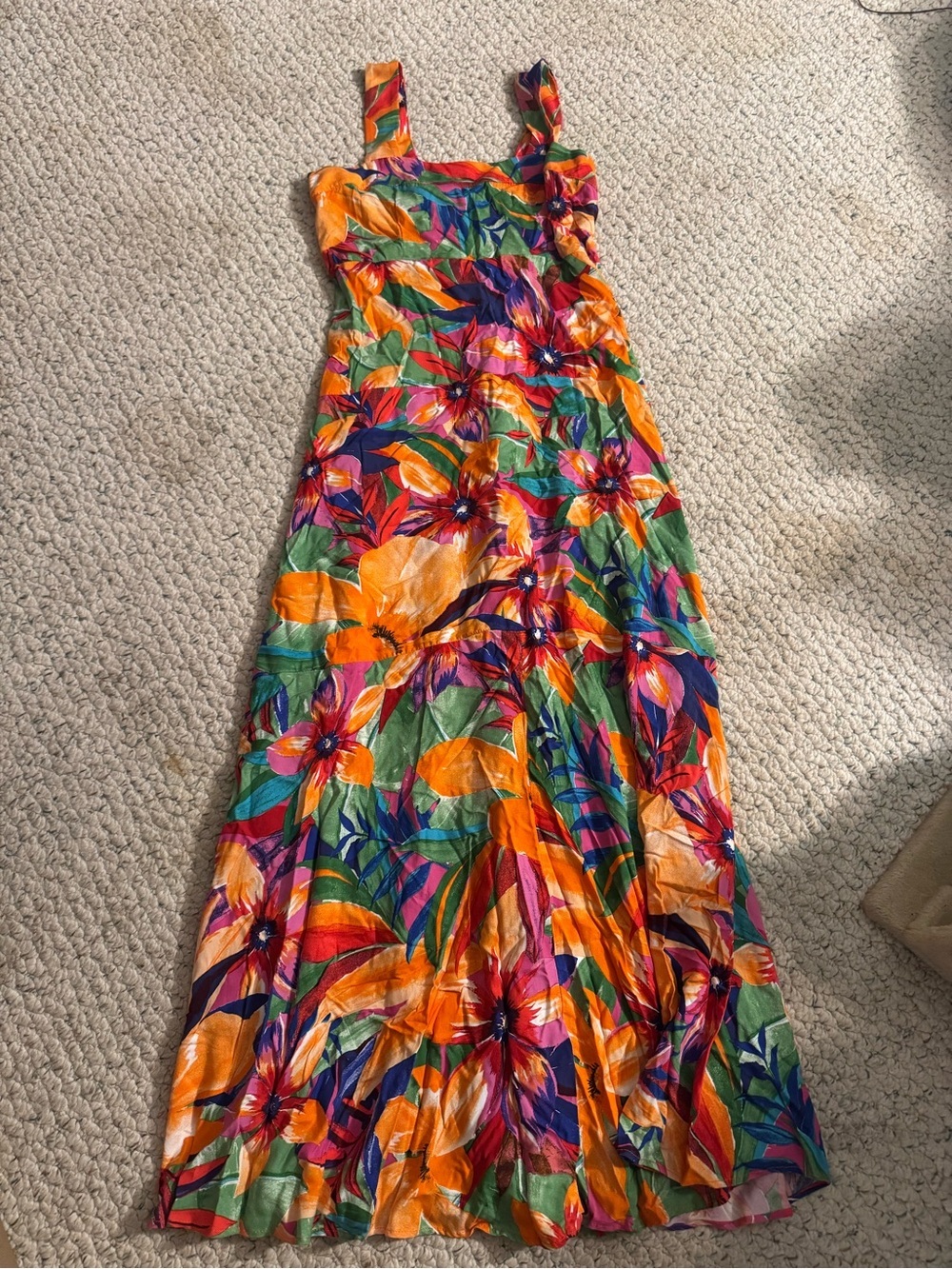 1. State Tropical Floral Maxi Dress